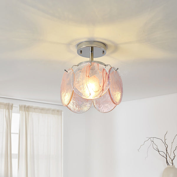 Eirithra Nordic Petal Glass Ceiling Light