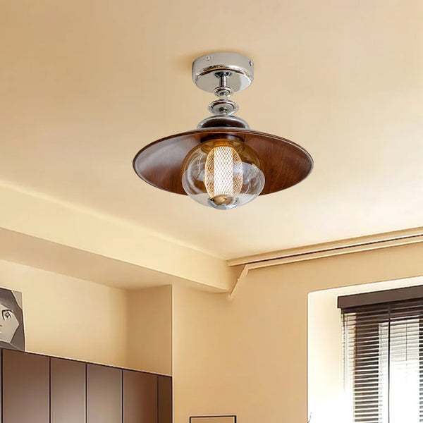 Tyche Vintage Glass Ceiling Light