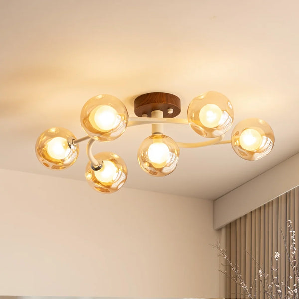 Soter Vintage Globe Glass Ceiling Light